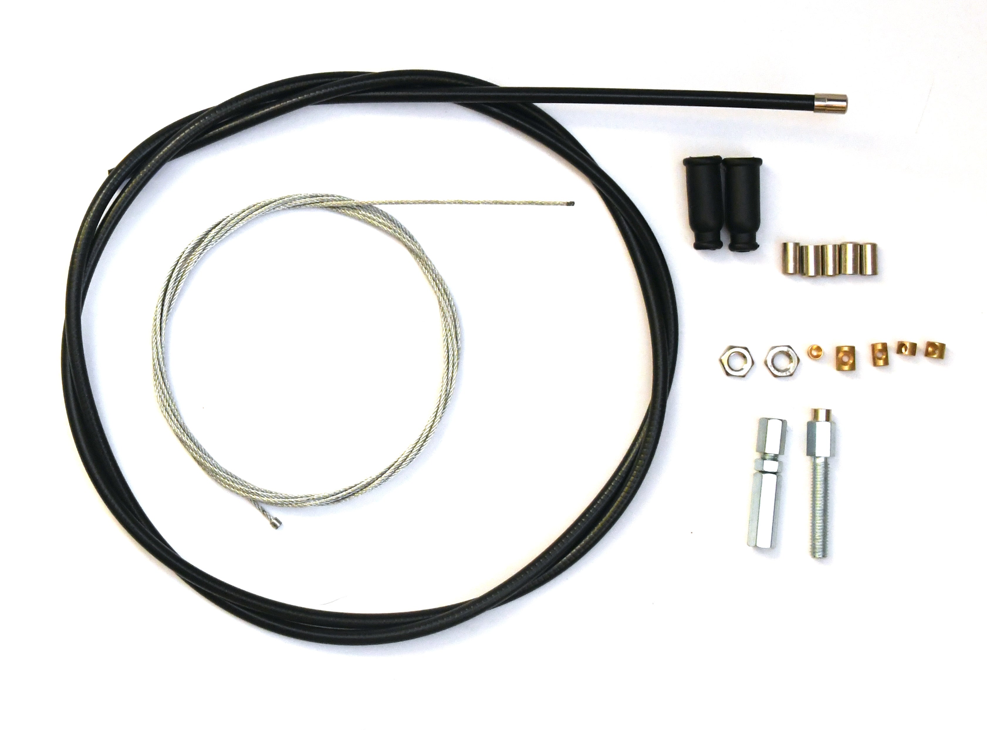 Venhill Universal Single Throttle Cable Kit - 5mm - 1.35m - 0