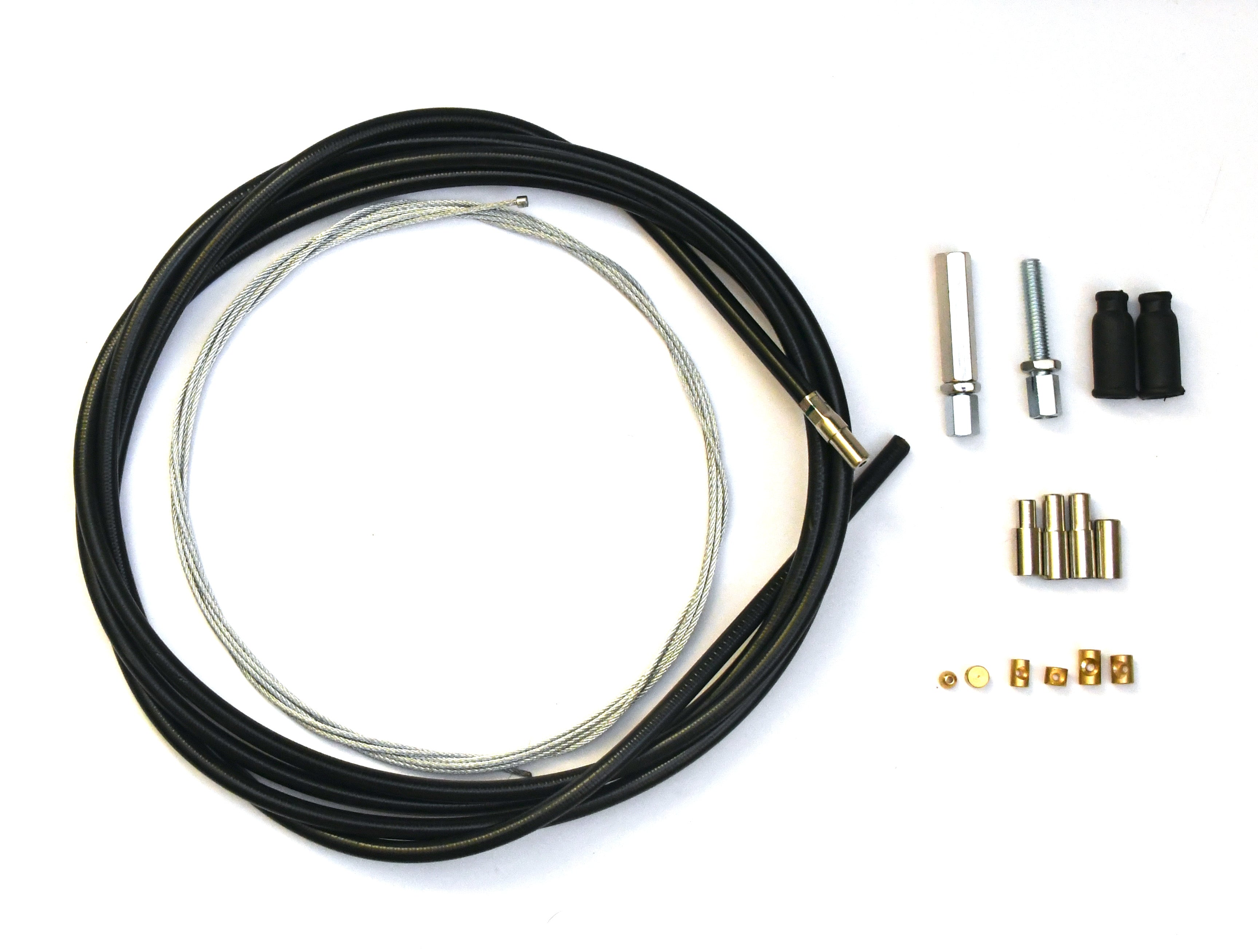 Venhill Universal Single Throttle Cable Kit - 6mm - 1.35m