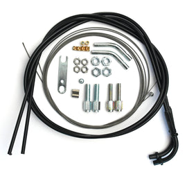 Buy black Venhill Universal Throttle Cable Kit for Domino XM2 Throttle 2M
