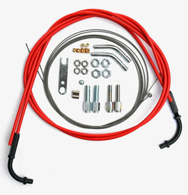 Buy red Venhill Universal Throttle Cable Kit for Domino XM2 Throttle 2M