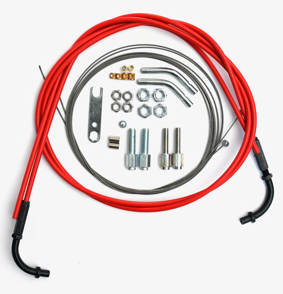Venhill Universal Throttle Cable Kit for Domino XM2 Throttle