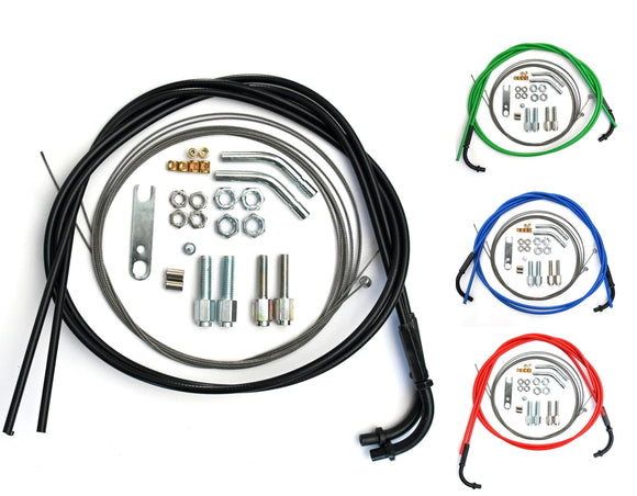 Venhill Universal Throttle Cable Kit for Domino XM2 Throttle 2M