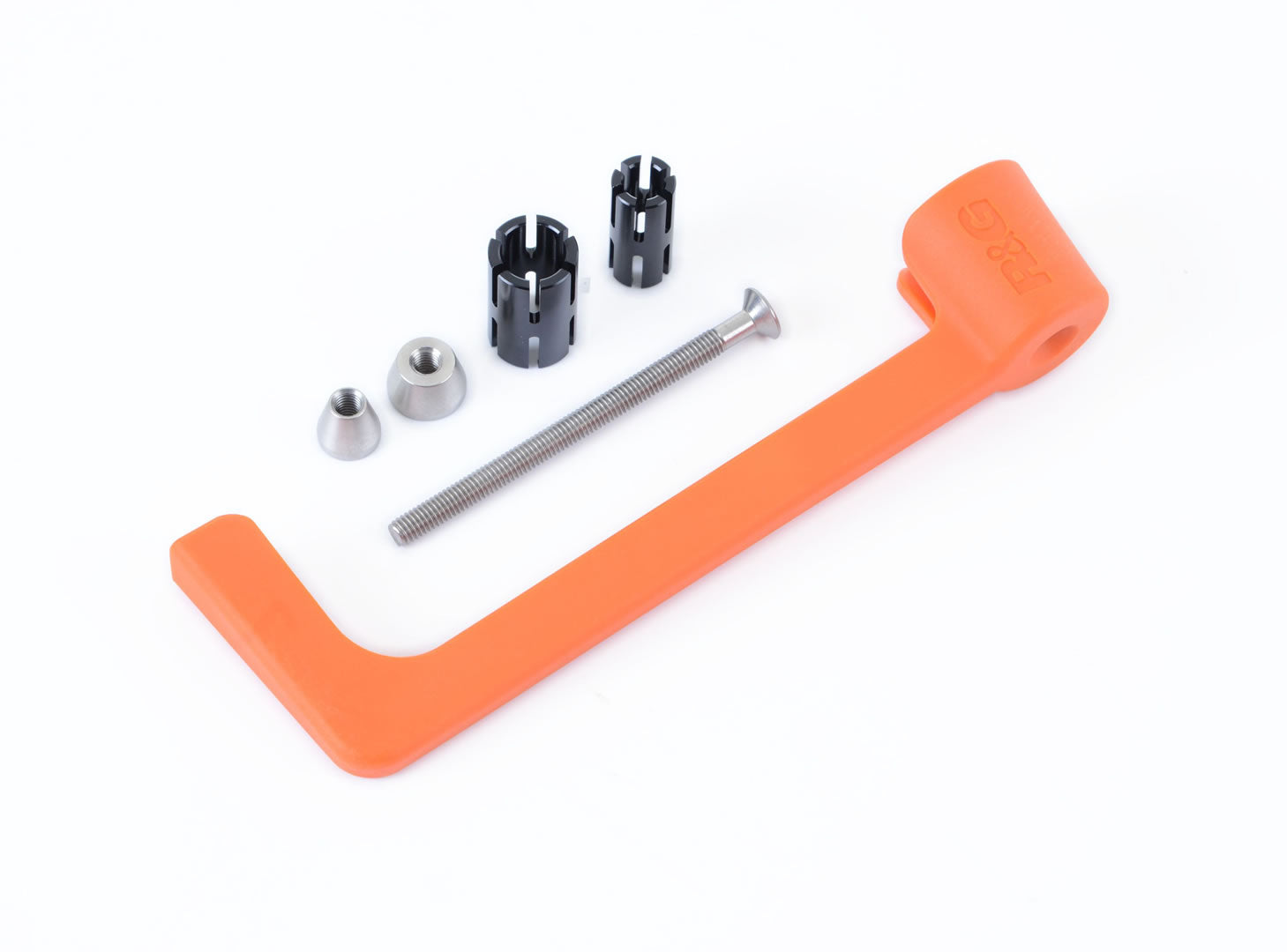 Buy orange R&amp;G Universal Brake Lever Guard