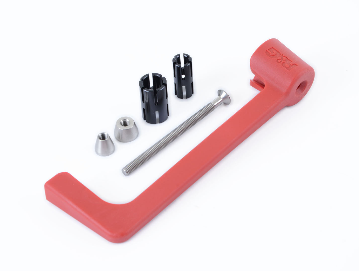Buy red R&amp;G Universal Brake Lever Guard