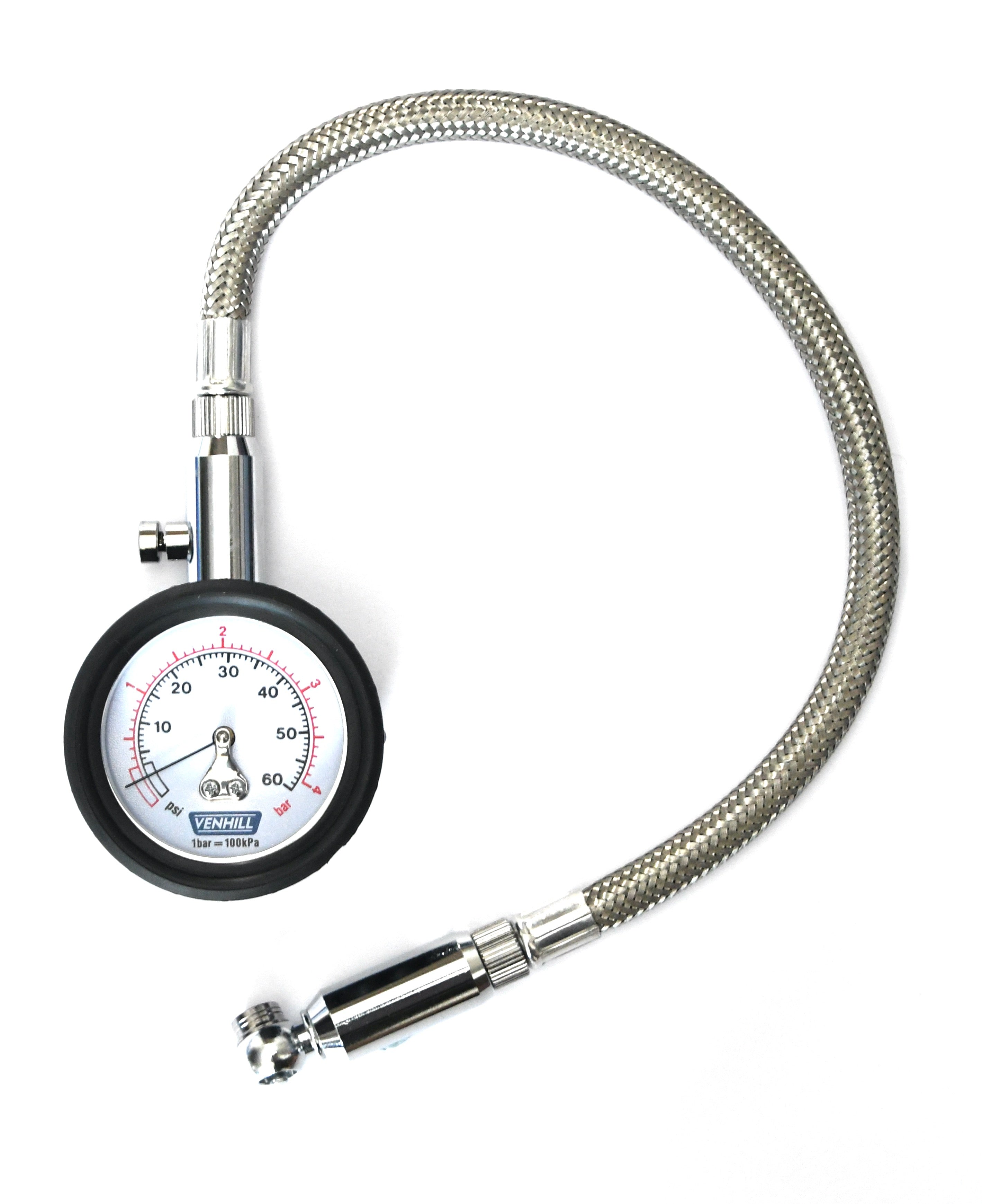 Venhill Tyre Pressure Gauge 0-60 PSI