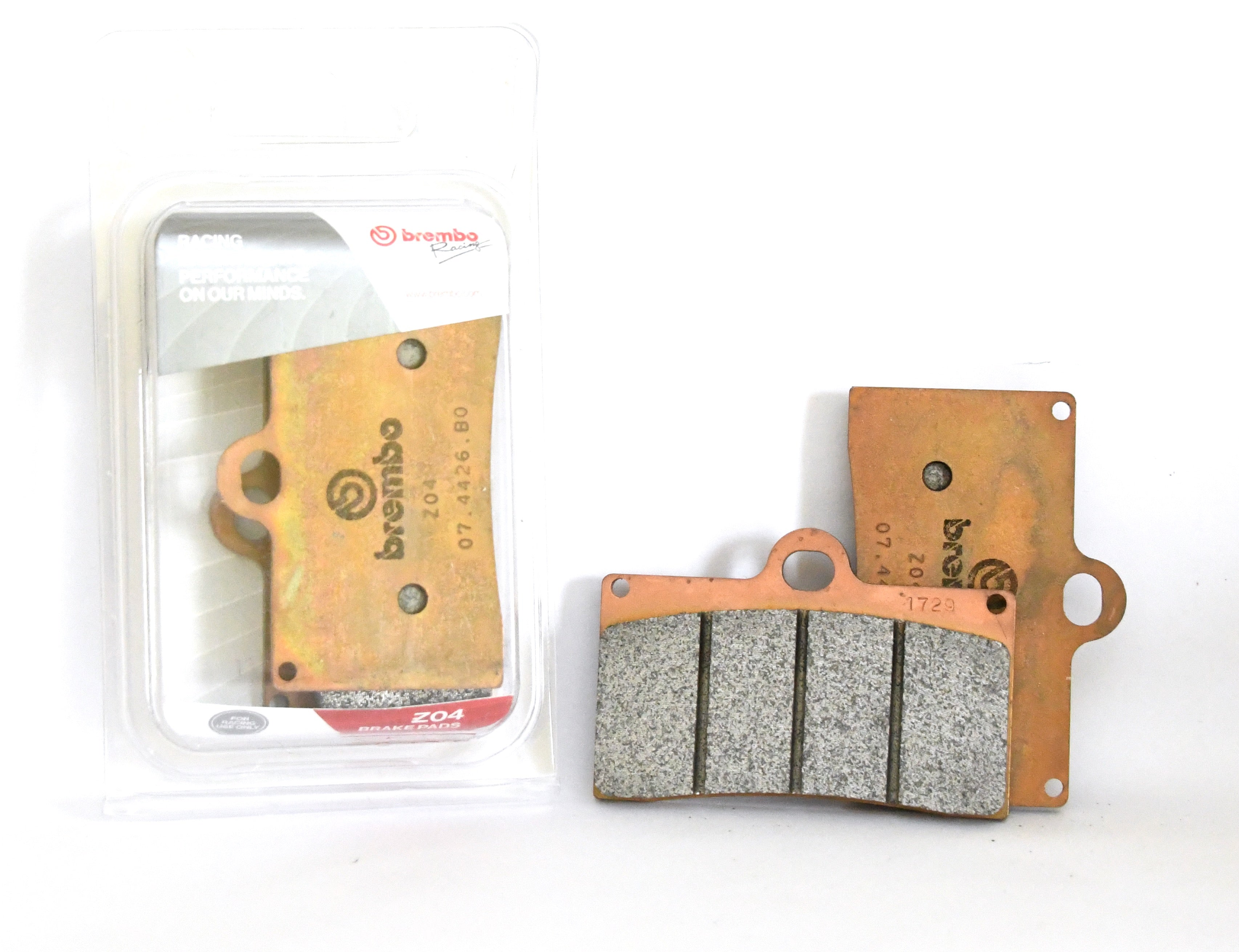 Brembo Z04 Sintered Racing Brake Pads M538 (2x Packs)