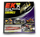 EK 530 DRZ2 Drag Racing Chain Link - Clip or Rivet-4